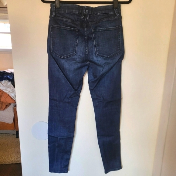 EUC Good American Good Legs High Rise Skinny Jeans Size 4 style GL103T - Picture 5 of 13